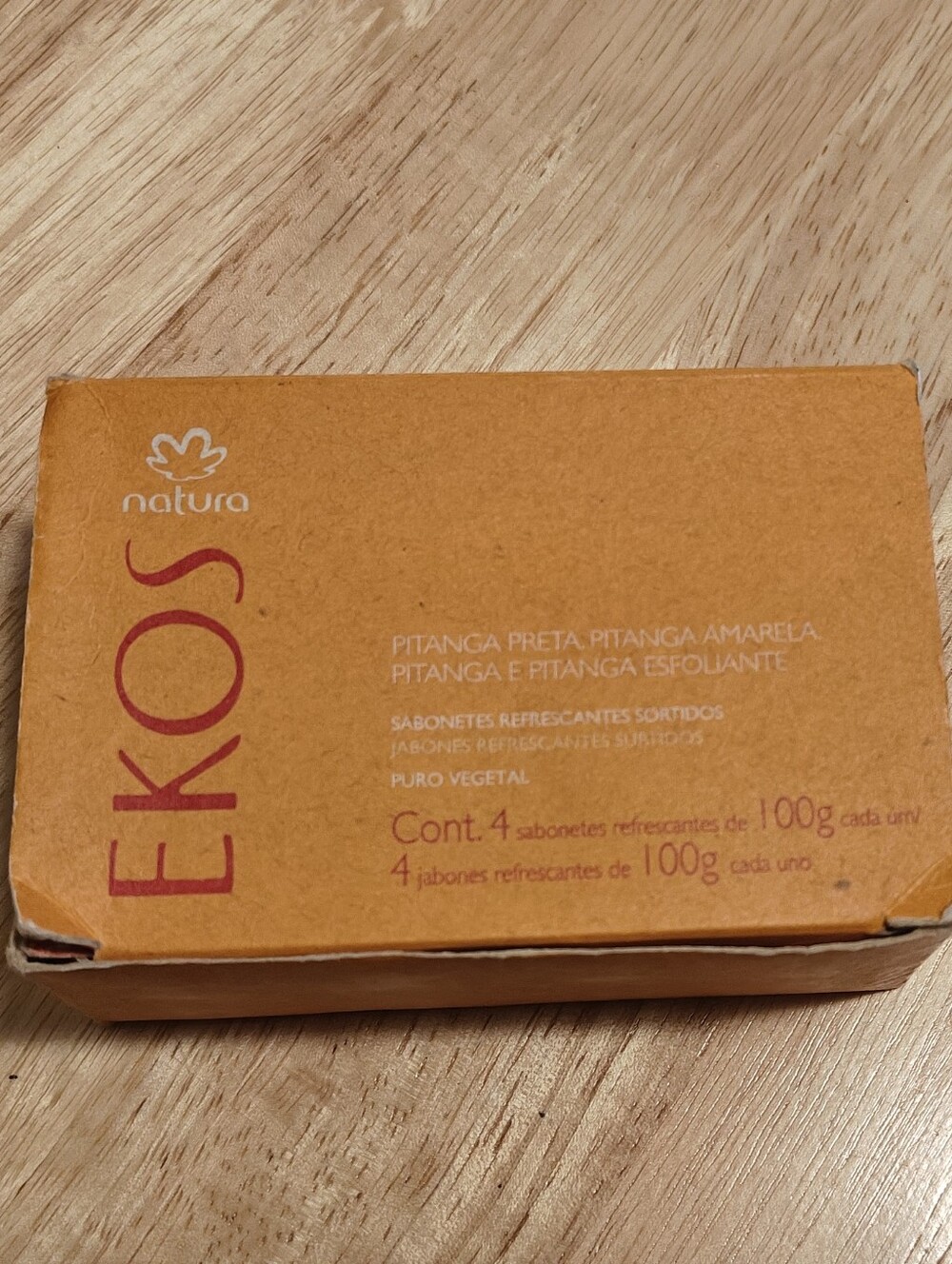 Vintage Box Of Natura EKOS Soaps
